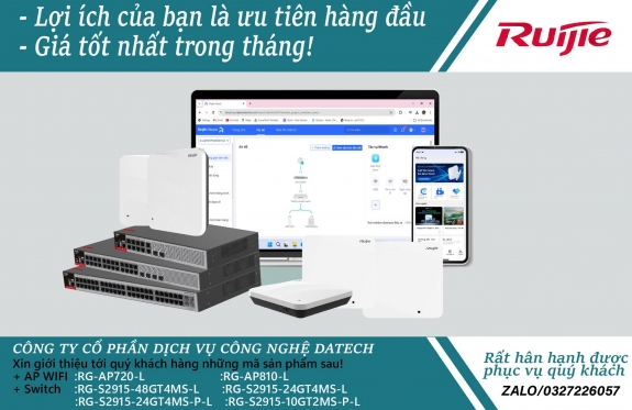 Cấu hình Cân bằng tải AP Ruijie - Reyee