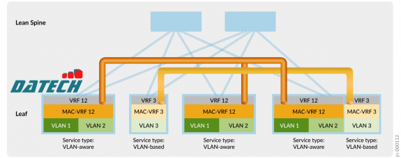 Tổng quan về kiểu định tuyến MAC-VRF trên JunOS