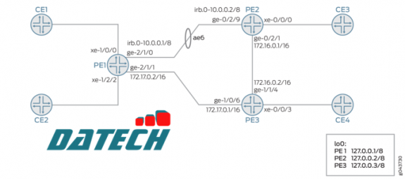 Hướng dẫn cấu hình PBB với Single-Homed EVPN trên JunOS