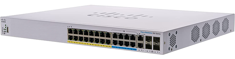 Switch Cisco CBS350-24NGP-4X-EU