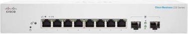 CBS220-8T-E-2G CBS220 Smart 8-port GE, 2 Gigabit SFP