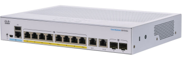 CBS350-8FP-E-2G-EU CBS350 Managed 8-port GE, Full PoE, Ext PS, 2x1G Combo 