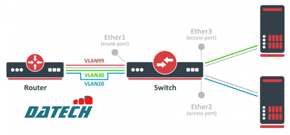 VLANs - Access & Trunk Links