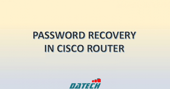 Hướng dẫn recovery password Cisco Router 