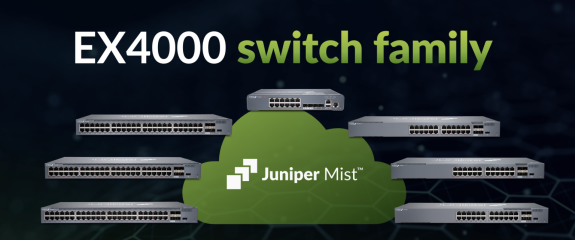 Giới thiệu dòng Switch EX4000 series mới: Kỷ nguyên tiếp theo của thiết bị chuyển mạch AI-Native đang trong tầm tay