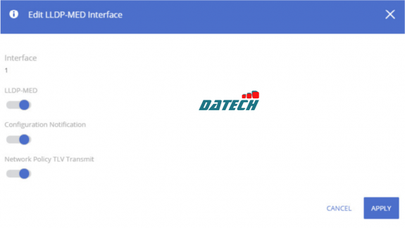 Cấu hình giao thức LLDP và LLDP-MED trên Aruba Instant On 1830 Switch